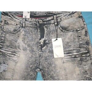 NWT Genuine Denim Jeans Shorts 38 HIP HOP STREETWEAR